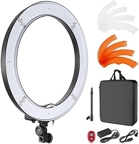 18 inch 55w dimmable ring light