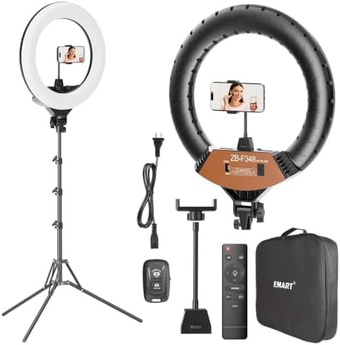 Large 18 in photography ring light kit