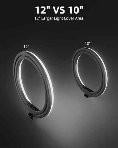 Twelve inch ring light with remote — photo 4