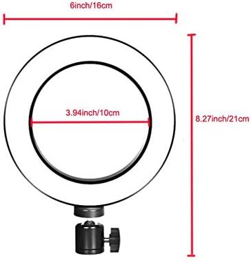 Small ring light with hot shoe adapter — photo 5