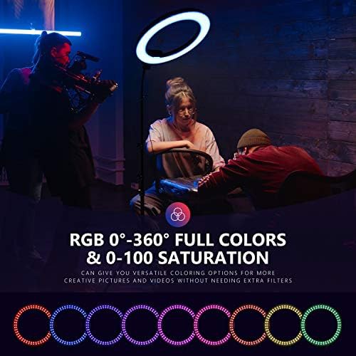 18 inch rgb ring light with 9 scene effects — photo 5