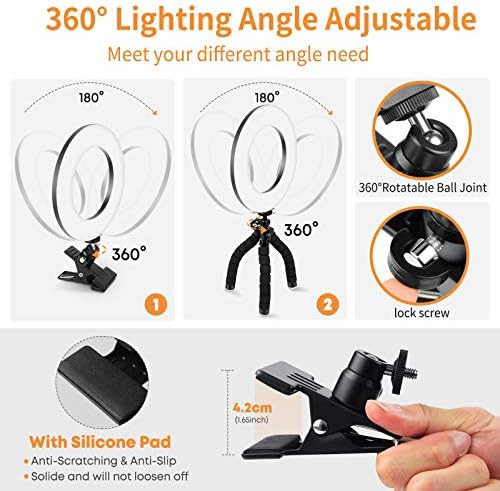 Video conference lighting kit with monitor clip — photo 5