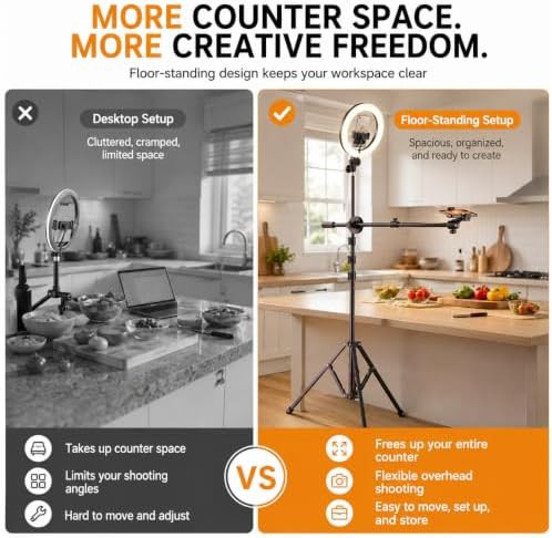 Overhead tripod stand with telescopic arms — photo 4