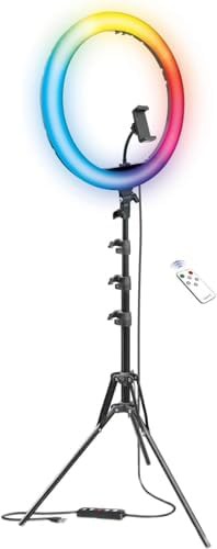 Sixteen inch RGB ring light stand