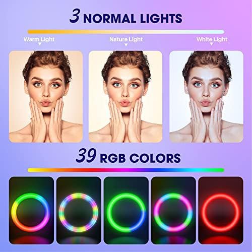 Twelve inch RGB ring light kit — photo 3