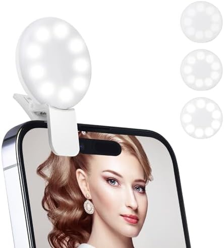 White rechargeable pocket clip light