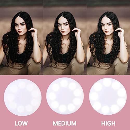 White rechargeable pocket clip light — photo 3