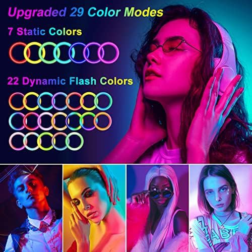 Twelve inch RGB light with two stands — photo 3