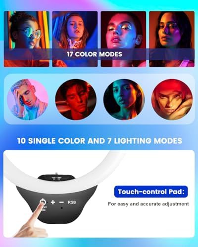 Photography ring light with wireless remote — photo 4