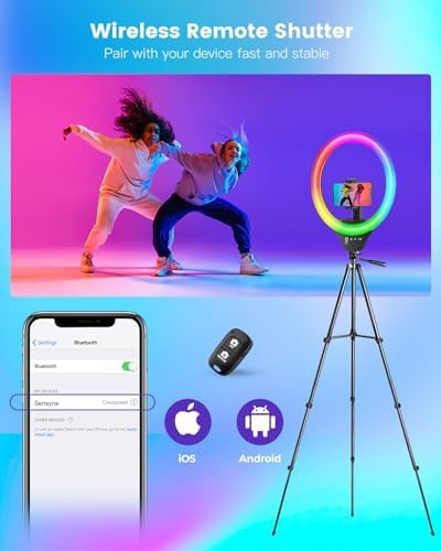 Photography ring light with wireless remote — photo 5