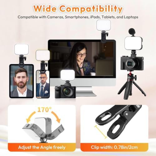 Mini clip LED panel light — photo 3