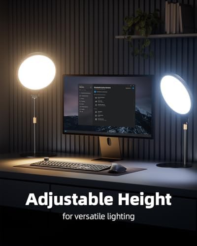 Full screen ring light for laptop and desk — photo 5