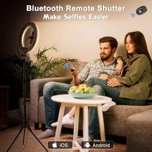 10.3 in selfie ring light with rgb mode — photo 4