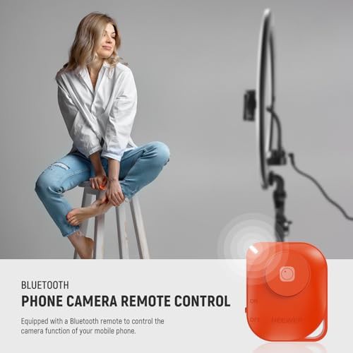 Professional 18 in ring light with tripod — photo 5
