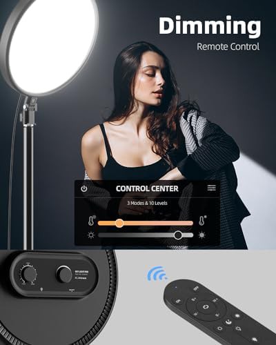 Large full screen ring light with stand — photo 4