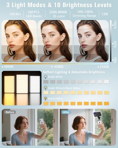 168 led rechargeable portable phone light — photo 3