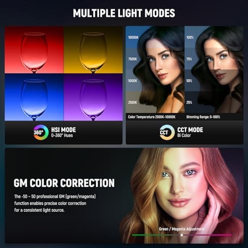 18 inch rgb18 ii ring light with tripod — photo 3
