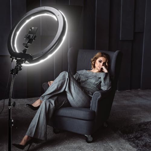 Neewer 18 inch ring light with tripod stand — photo 5
