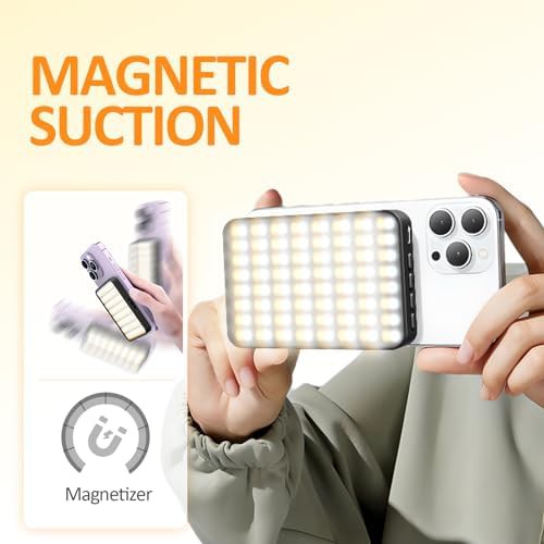 Magnetic clip video conference light — photo 3