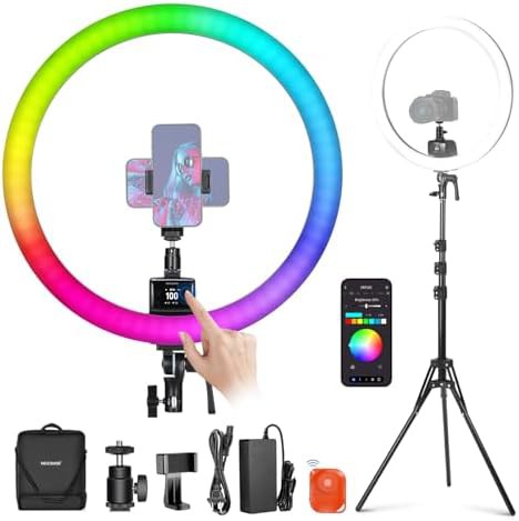 SRP18C 18 inch RGB ring light
