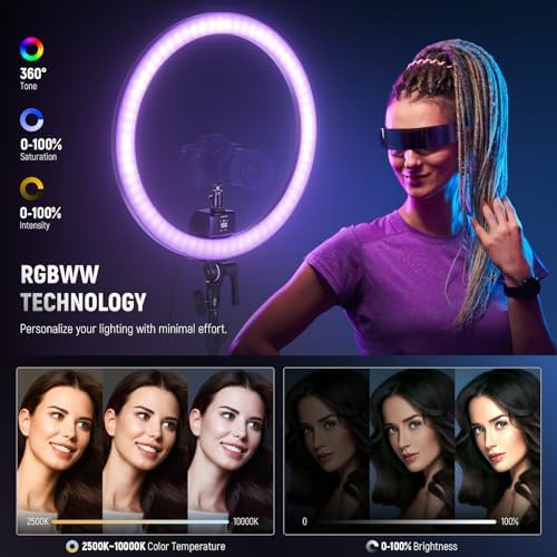 SRP18C 18 inch RGB ring light — photo 3
