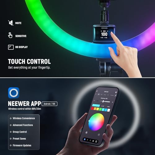 SRP18C 18 inch RGB ring light — photo 5