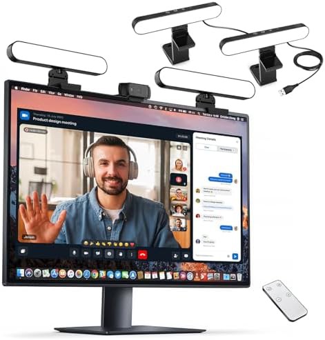 Dual lamp LED video conference light