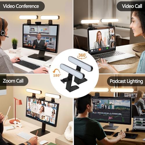 Dual lamp LED video conference light — photo 5