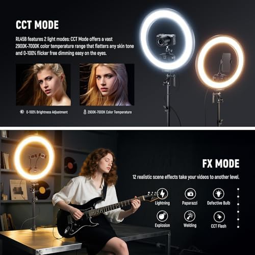 Edge lit 18 in desk ring light kit — photo 4