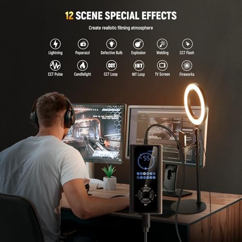 High power 8 in circle desk light — photo 4