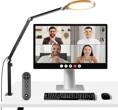 Desktop clamp 7 in full screen light