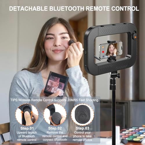 Portable RGB smartphone video rig light — photo 4