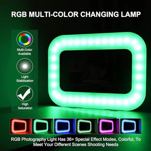 Portable RGB smartphone video rig light — photo 5