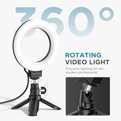 60 LED ring light for computer video calls — photo 5