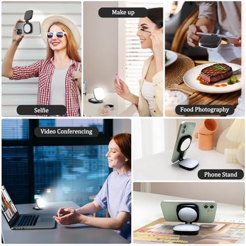 Rechargeable magnetic fill light for iPhone — photo 5