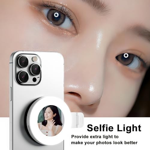 Clip on selfie light with mirror — photo 4