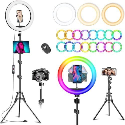 Ten inch RGB light with tripod stand