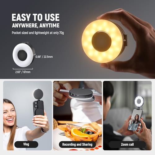 Entry level magnetic phone ring light — photo 5