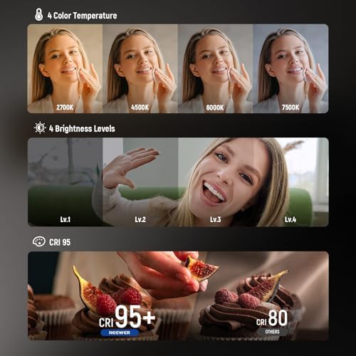 Magnetic magsafe selfie light for phones — photo 3