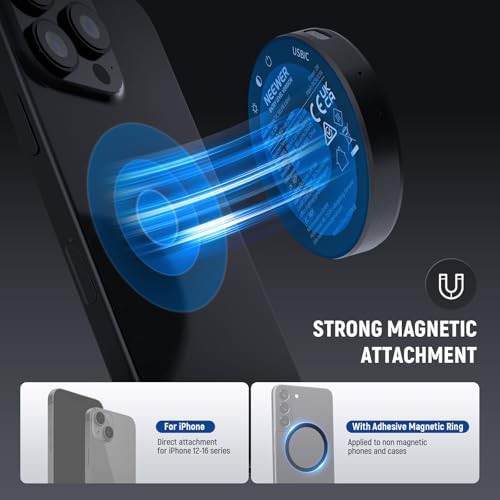 Magnetic magsafe selfie light for phones — photo 4