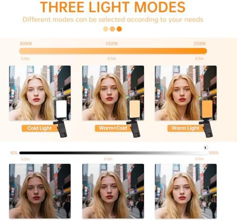 Mini video light with tripod adapter — photo 4