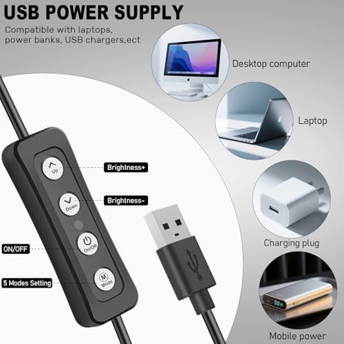Adjustable ring light for laptop and desktop monitors — photo 5