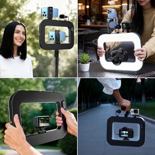Handheld phone stabilizer with integrated light — photo 5