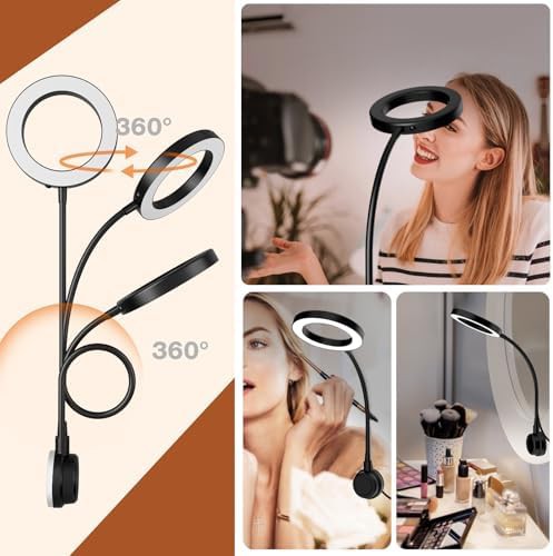 Suction cup LED light for mirrors — photo 4