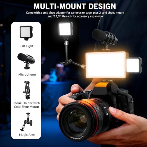 RGB clip on camera light — photo 5