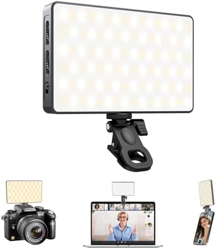 Rechargeable ninety LED phone ring light