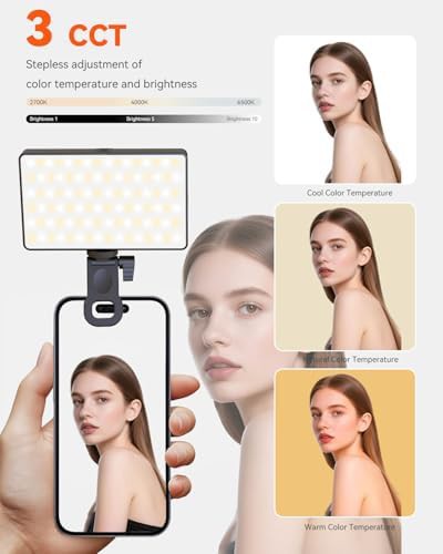 Rechargeable ninety LED phone ring light — photo 4