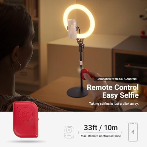 RGB 10.5 in ring light with stand — photo 5