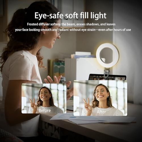 Six inch clip on video conference light — photo 3