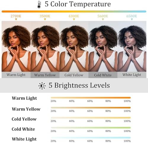 Magnetic foldable selfie light with mirror — photo 4